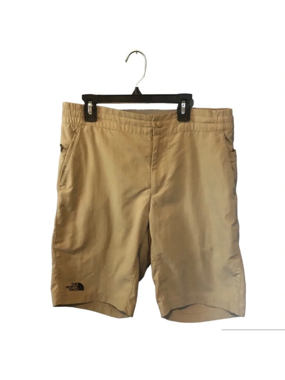 The North Face Paramount Horizon Hiking Adventure Athletic Tan Shorts Medium